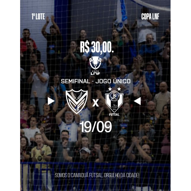 Camaquã Futsal x Joinville (19/09) - Copa LNF